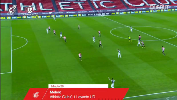 Athletic Club and Levante draw 1-1 in first leg semi-final
